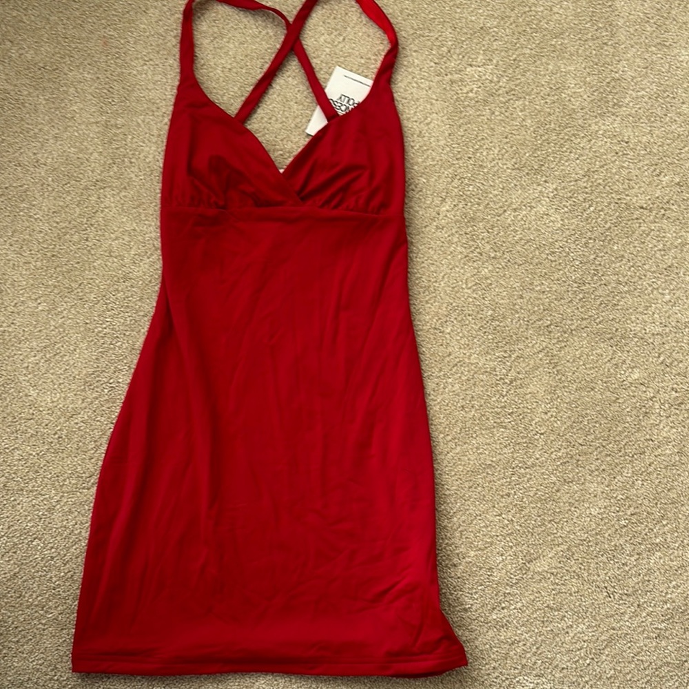 Wandella Mini Dress Red